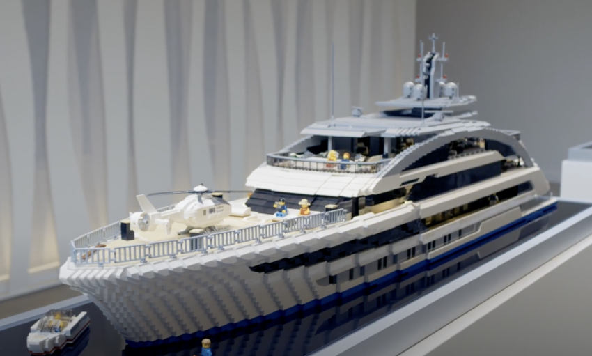 linssen yacht lego