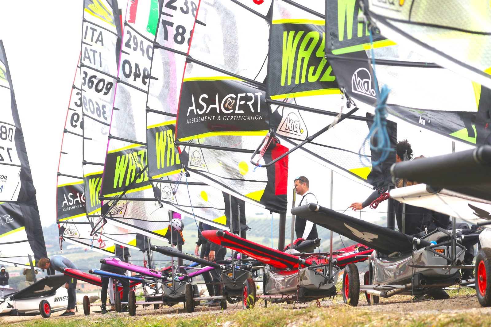 Debutto nella baia di Talamone per i waszp 2025