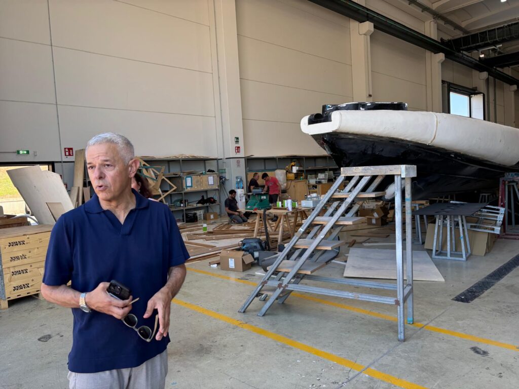Francesco Pirro, AD Novamarine in cantiere