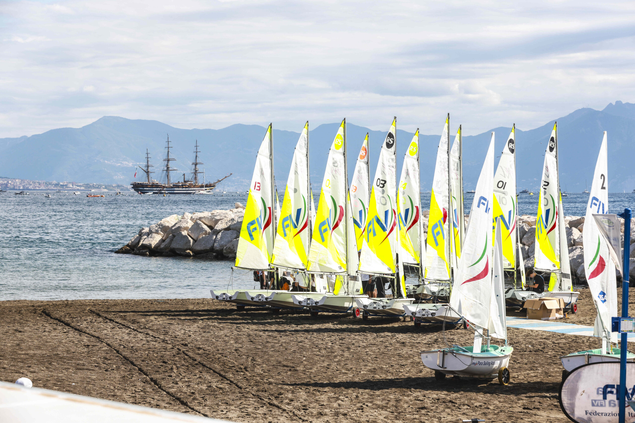 Ac38 Preliminary Regatta | Day 1 Napoli incorona subito Luna Rossa